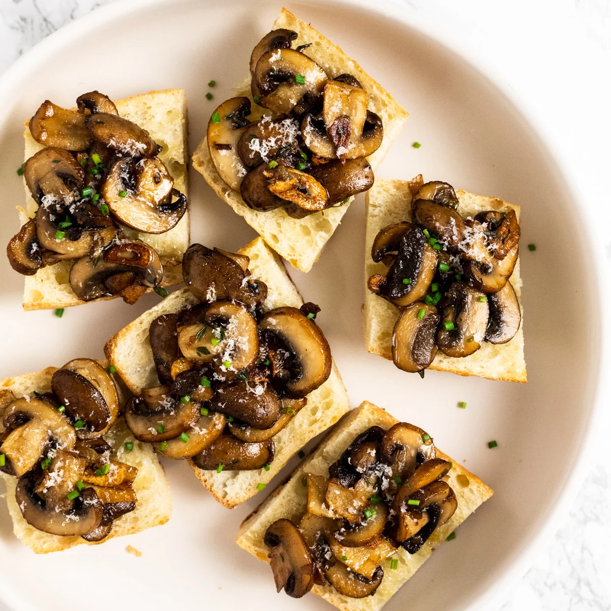 Mushroom Bruschetta